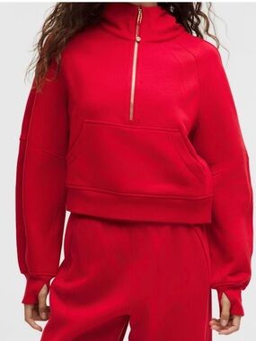Scuba Oversized Half-Zip Hoodie